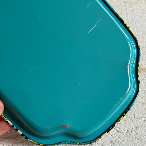 Vintage Metal Retro Rolling Tray - Groovy Herb Tray - Picture 5 of 8